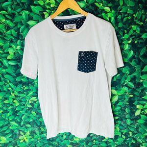 Penguin white casual short sleeve T- shirt size L